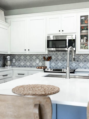 EBR Construction took this kitchen from rustic to modern.