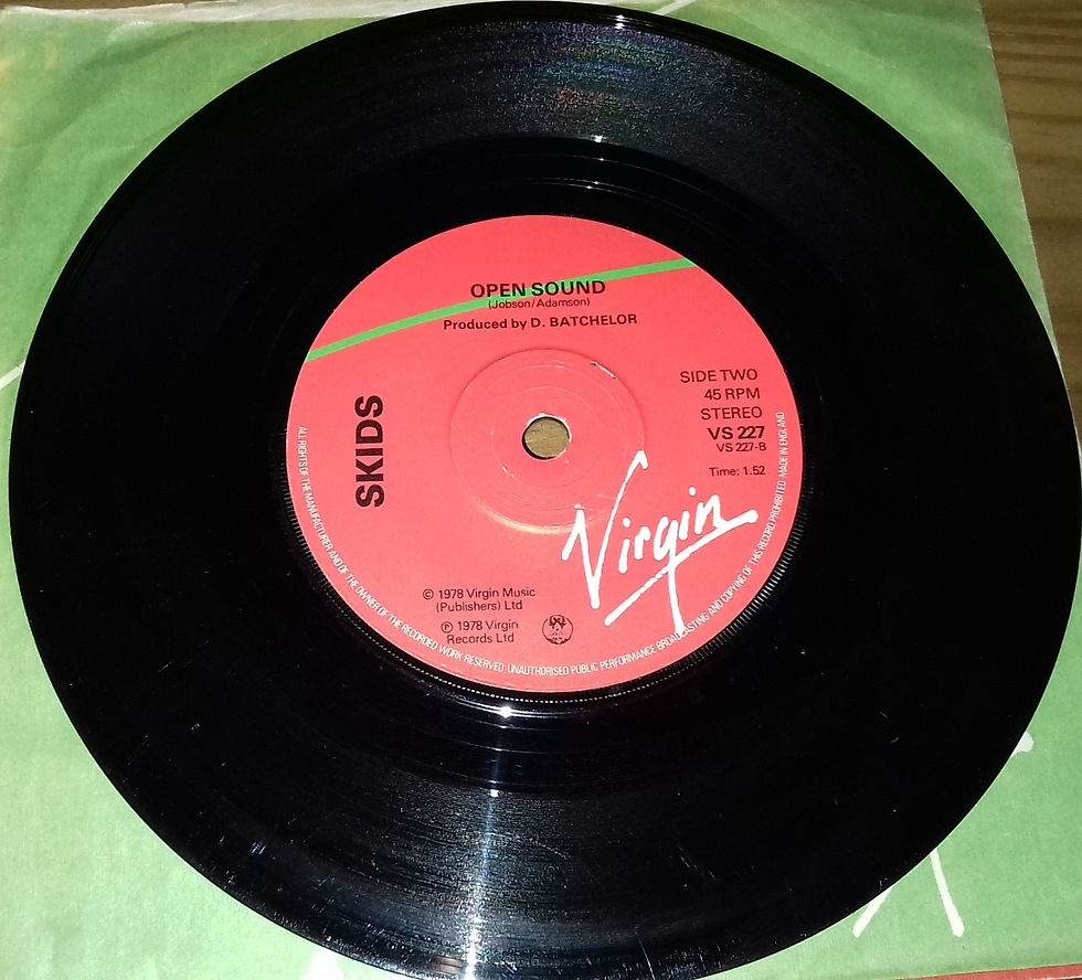 ภาพขนาดย่อ: Skids - Sweet Suburbia (7", Single) (Virgin)