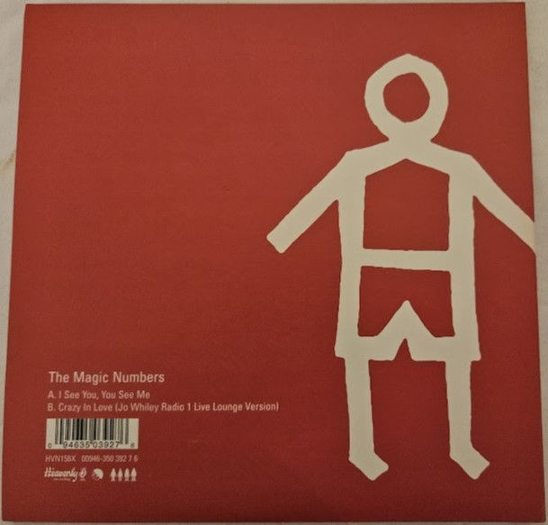 Thumbnail: The Magic Numbers - I See You, You See Me (7", Ltd, 1/2) (Heavenly, Heavenly)