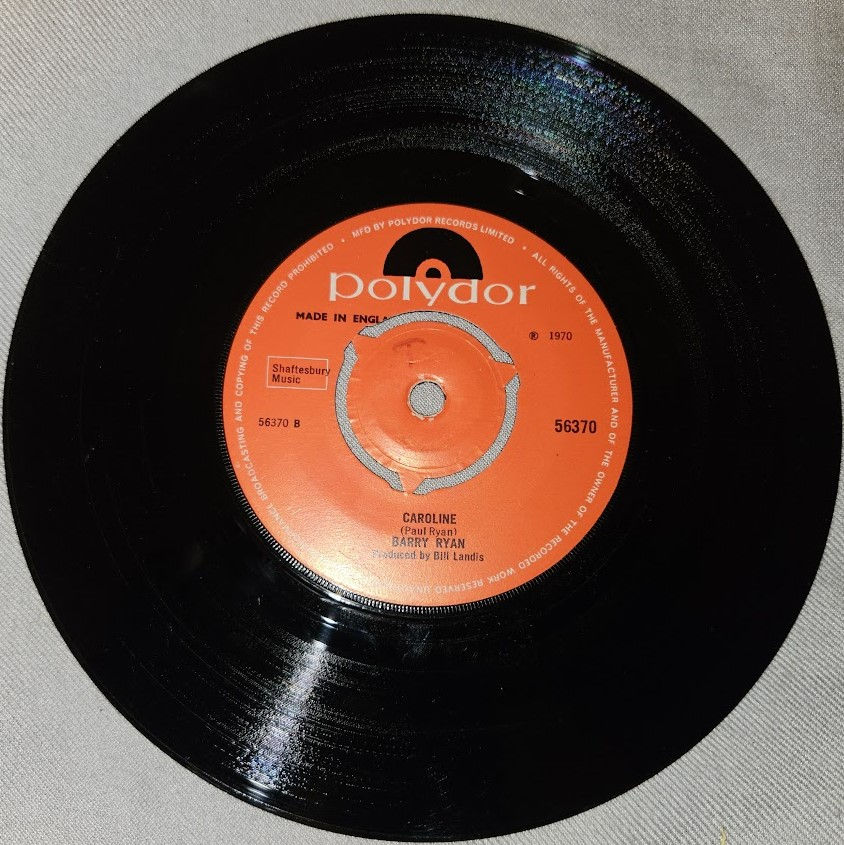 Thumbnail: Barry Ryan - Magical Spiel (7", Single) (Polydor)