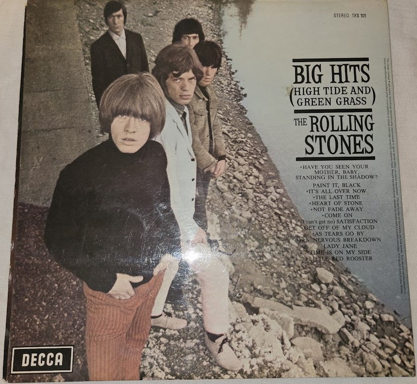 Thumbnail: The Rolling Stones - Big Hits [High Tide And Green Grass] (LP, Comp, RP, Tea) (D