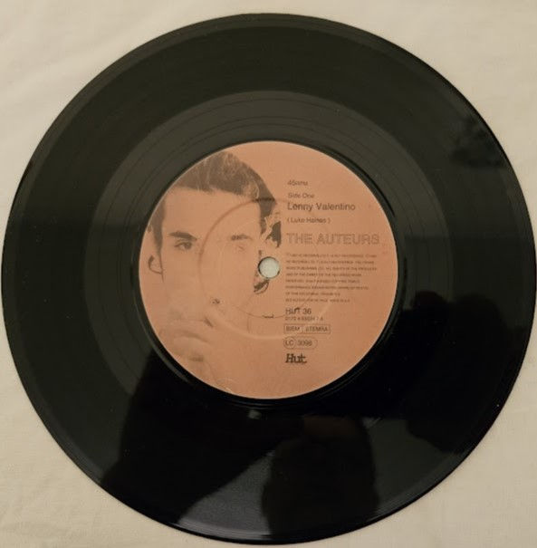 Thumbnail: The Auteurs - Lenny Valentino (7", Single, Ltd) (Hut Recordings, Hut Recordings)