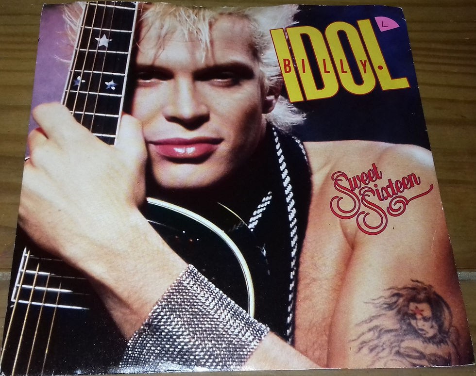 Billy Idol - Sweet Sixteen (7", Single, Sil) (Chrysalis)