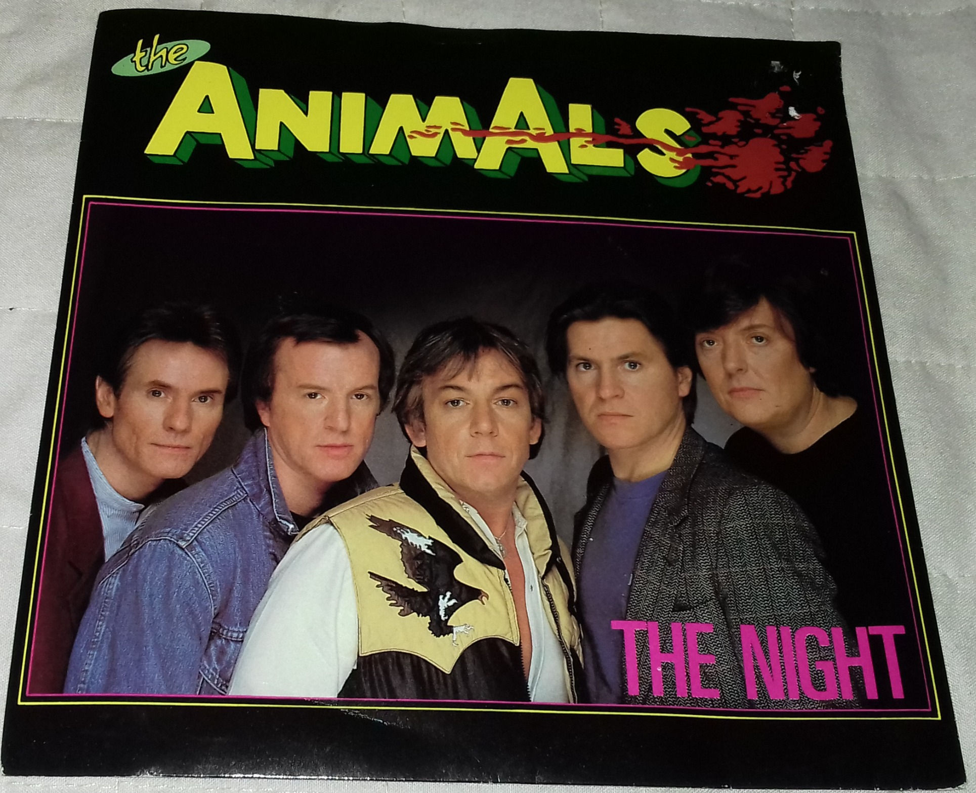 The Animals - The Night (7", Single, Promo, Sol) (I.R.S. Records)