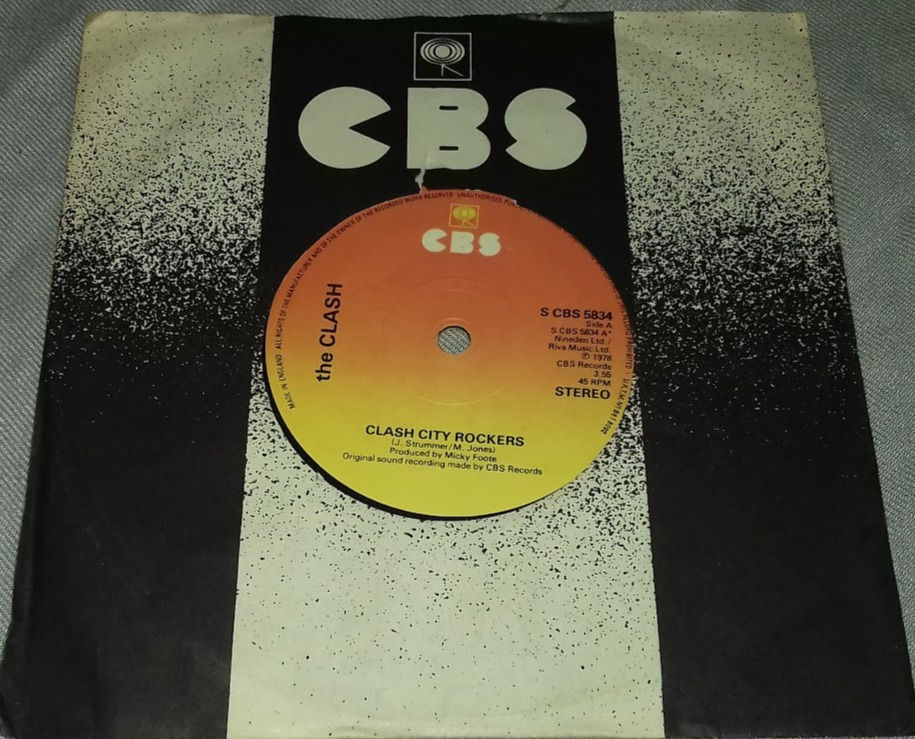 The Clash - Clash City Rockers (7", Single) (CBS, CBS)