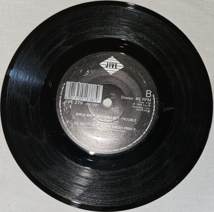 Pikkukuva: DJ Jazzy Jeff & The Fresh Prince - Summertime (7", Single) (Jive)