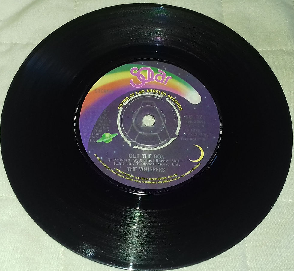 The Whispers - Out The Box (7") (Solar)