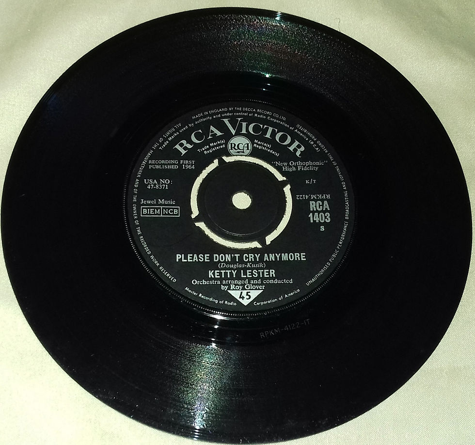 Miniatura: Ketty Lester - Roses Grow With Thorns (7", Single) (RCA Victor)