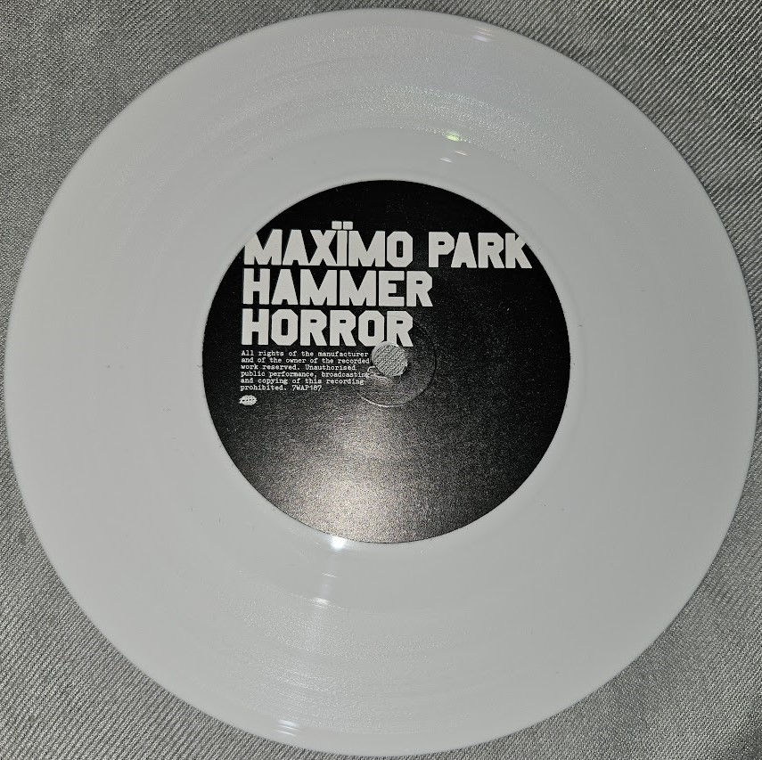 Miniatyrbild: Maxïmo Park - Graffiti (7", Single, Whi) (Warp Records)