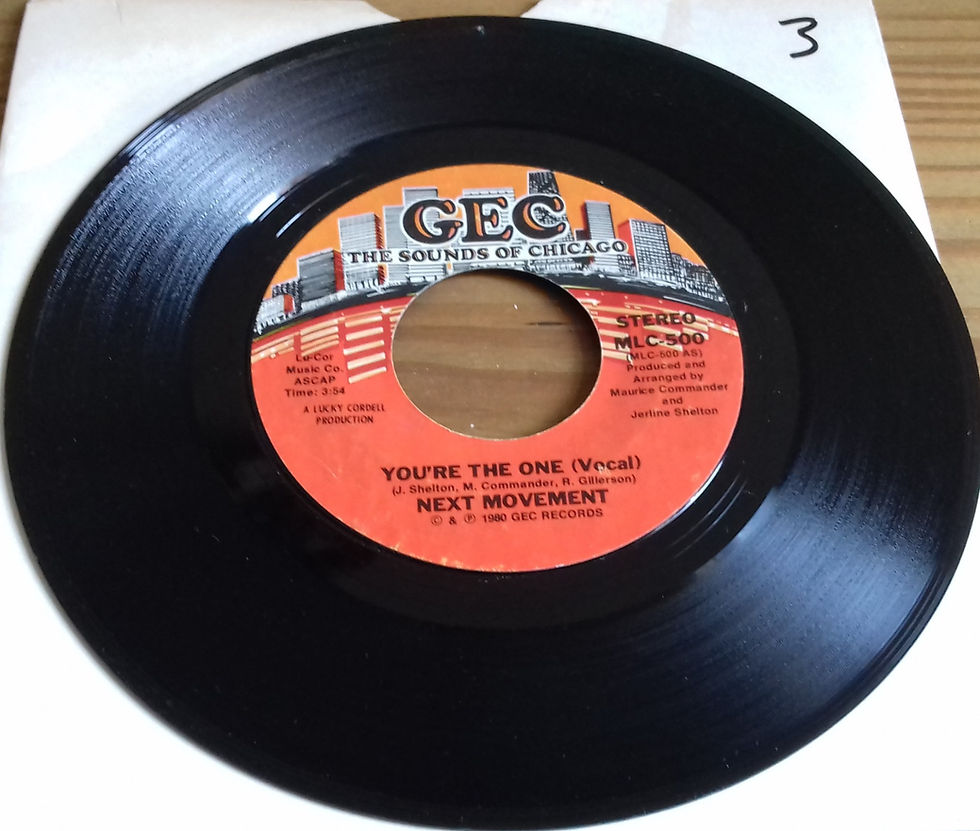 Next Movement* - You're The One (7", Styrene) (GEC)