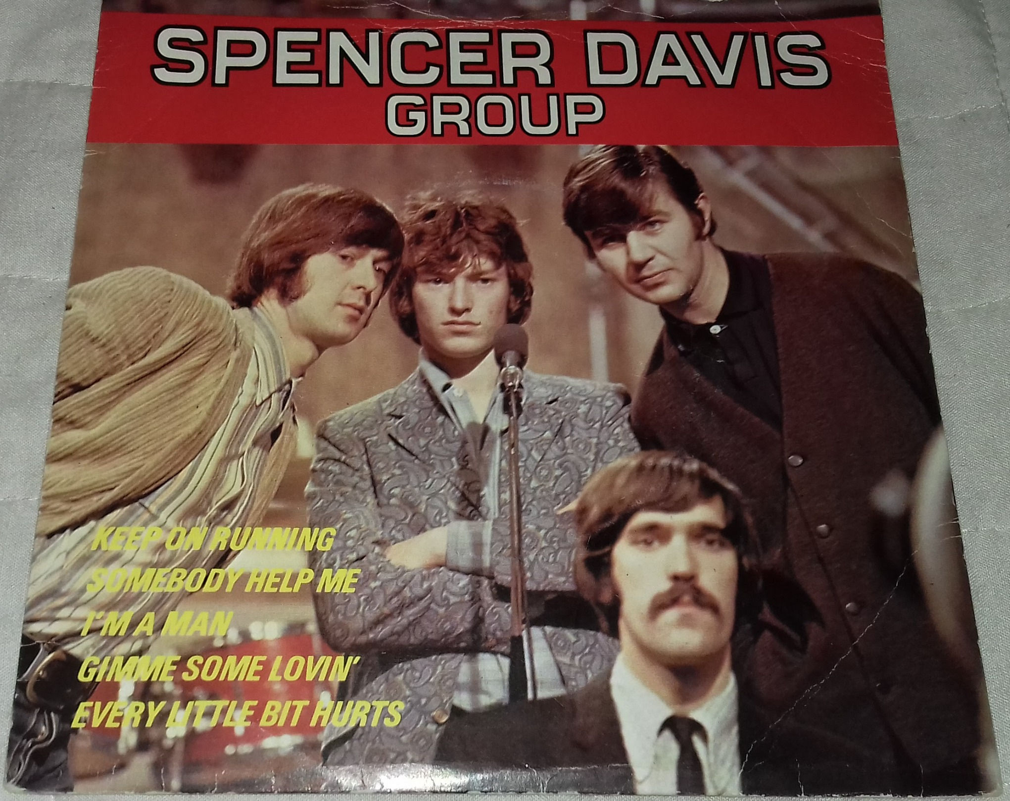 The Spencer Davis Group - Spencer Davis Group (7", EP, Comp, 4-P) (Island Record