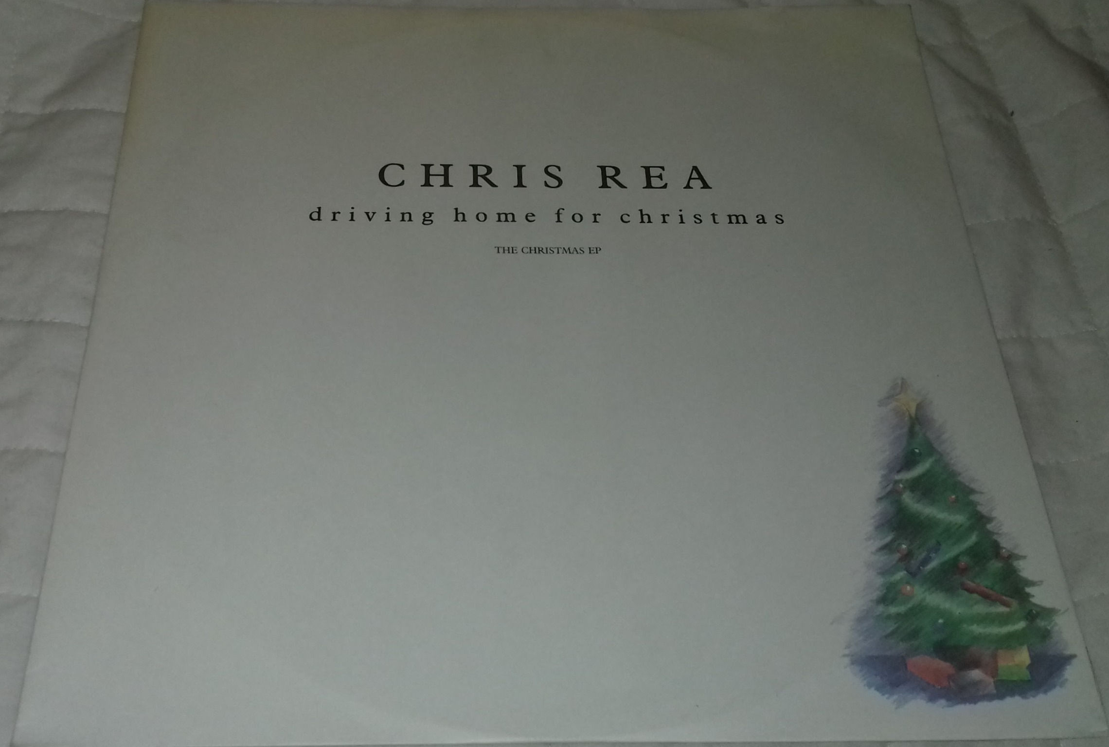 Chris Rea - Driving Home For Christmas (The Christmas EP) (12", EP) (Magnet (2)