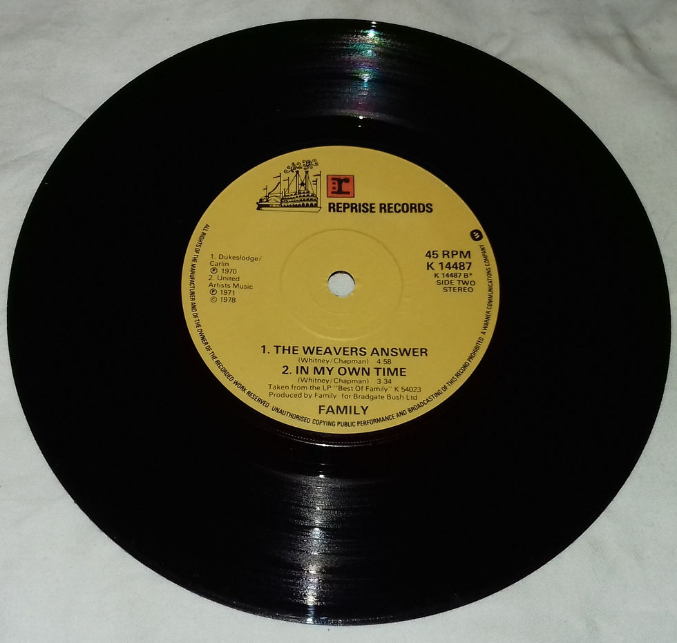 Miniatyrbild: Family  - Burlesque (7", Single) (Reprise Records)