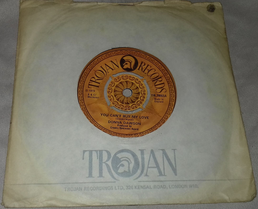 Donna Dawson - You Can't Buy My Love / The First Cut Is The Deepest (7", Single)