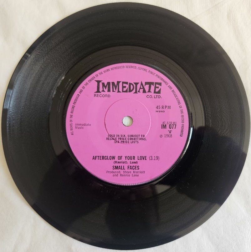 Thumbnail: Small Faces - Afterglow Of Your Love / Wham Bam Thank You Man (7", Mono, Sol)