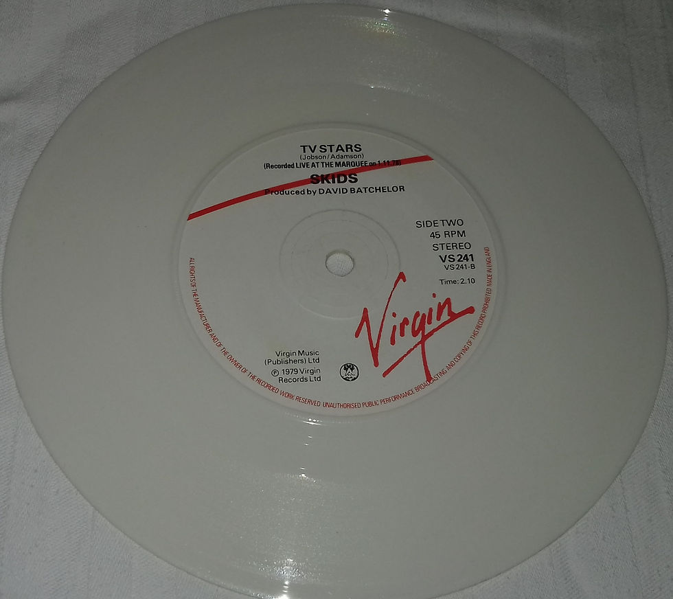 Thumbnail: Skids - Into The Valley (7", Single, Whi) (Virgin)