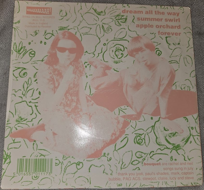 Miniatyrbild: Bouquet - The Pink Blossom In Outer Space EP (7", EP) (Bring On Bull Records)