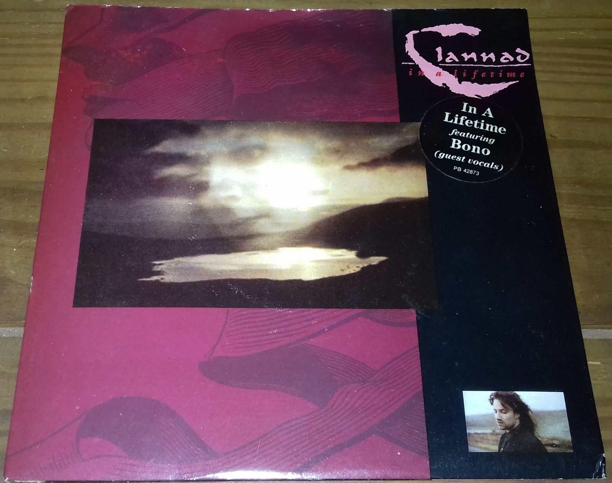 Clannad - In A Lifetime (7", Single, RE) (RCA)