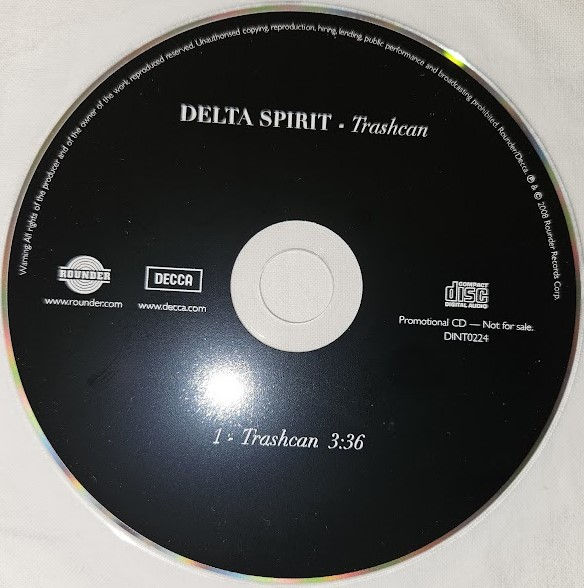 Miniatyrbild: Delta Spirit - Trashcan (7") (Rounder Records, Decca)