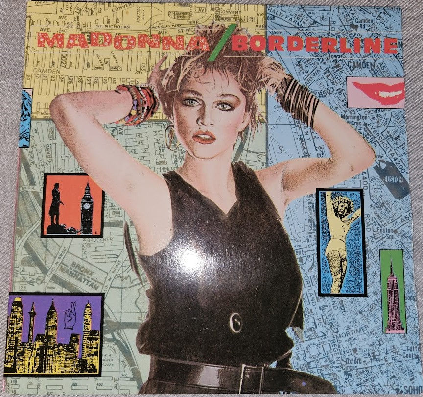 Madonna - Borderline (7", Single, RE, Pap) (Sire, Sire, Sire)