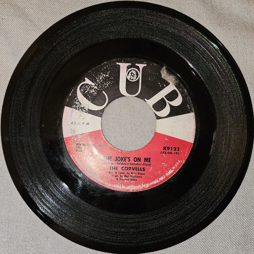 The Corvells - The Joke's On Me (7", Single) (Cub)