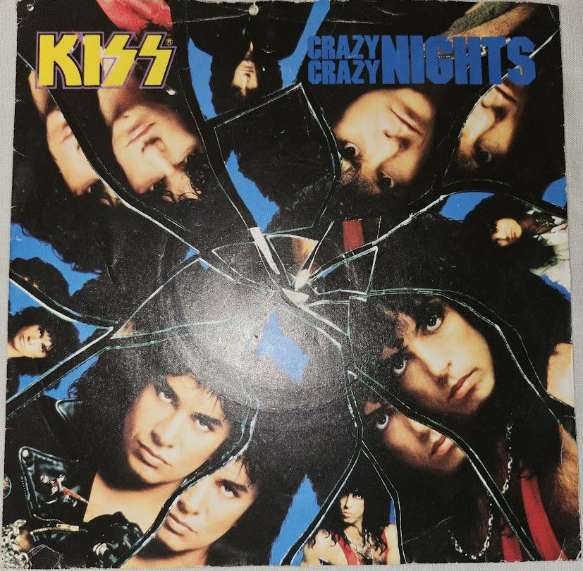 Kiss - Crazy Crazy Nights (7", Single, Sil) (Vertigo, Vertigo)