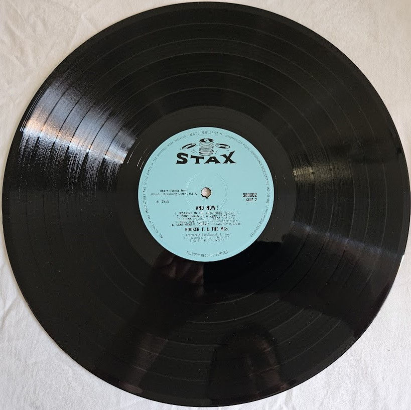 Miniature : Booker T & The MG's - And Now! (LP, Album, RP) (Stax)