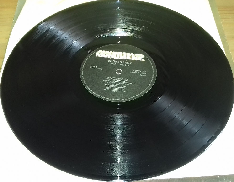 Miniature : Larry Gatlin - Broken Lady (LP, Album) (Monument)