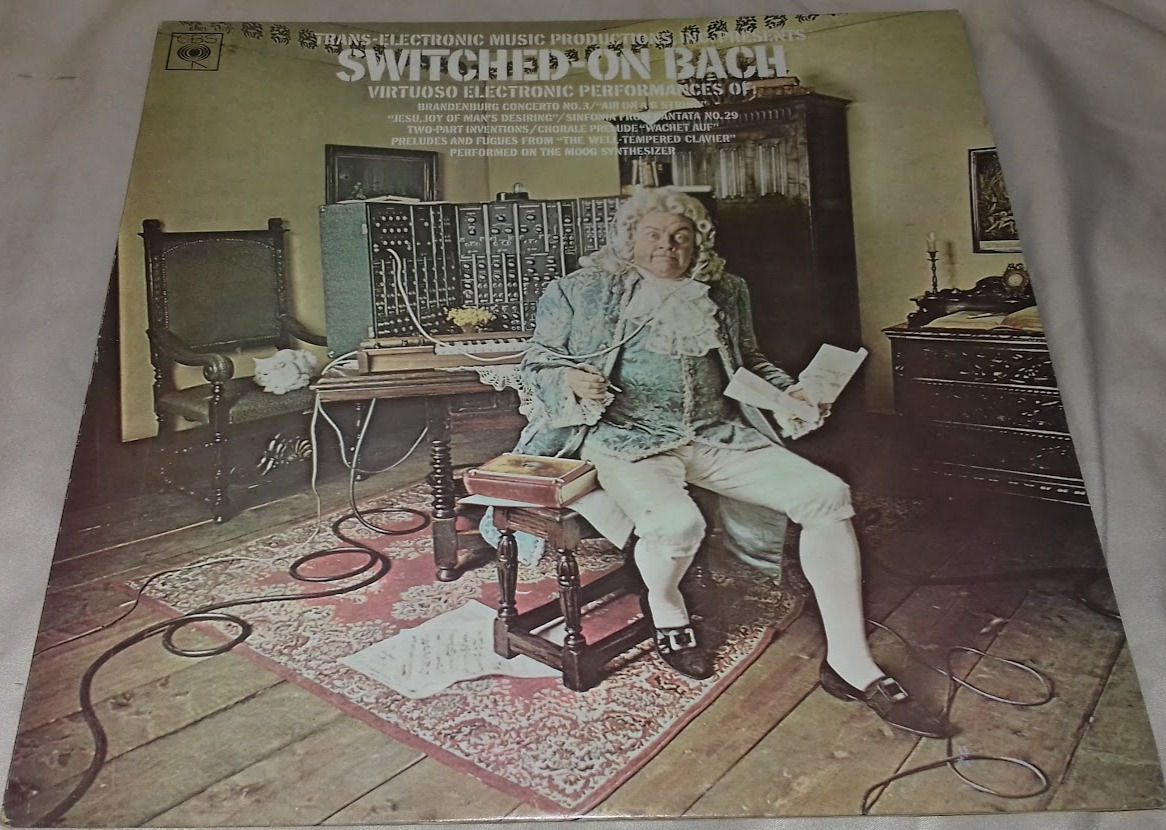 Walter Carlos - Switched-On Bach (LP, Album, Lam) (CBS, CBS, CBS)
