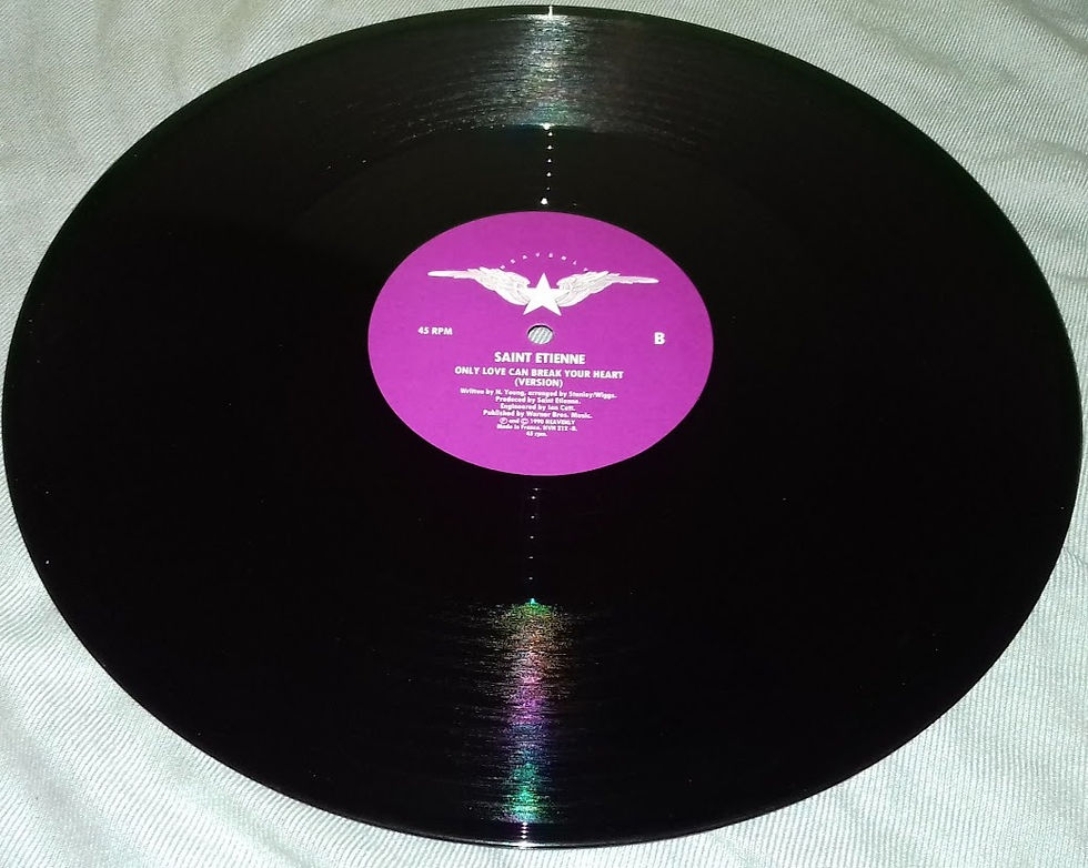 Miniatyrbild: Saint Etienne - Only Love Can Break Your Heart (12", Single) (Heavenly)