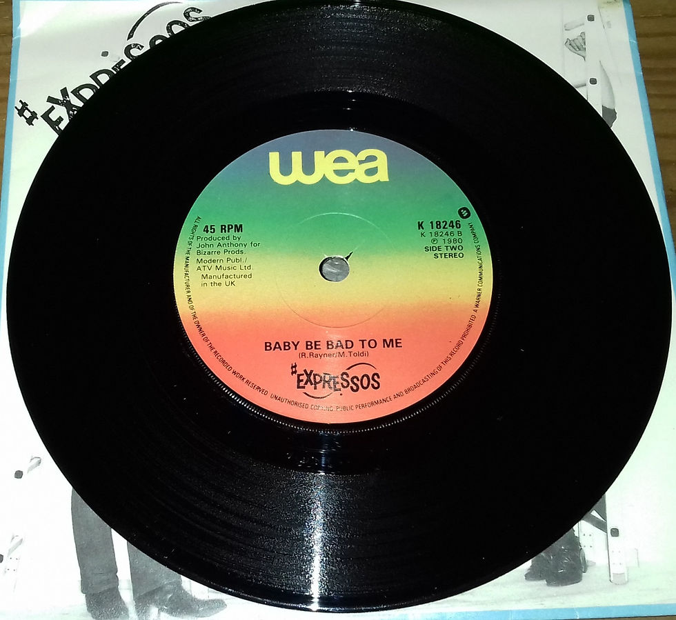 Miniature : Expressos* - Hey Girl (7", Single) (WEA)