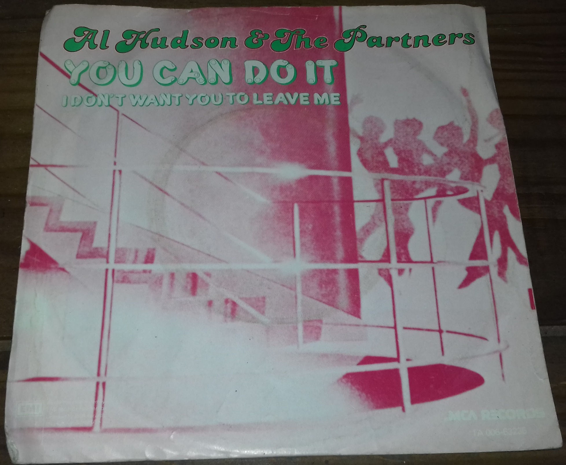 Al Hudson & The Partners - You Can Do It (7", Single) (MCA Records)