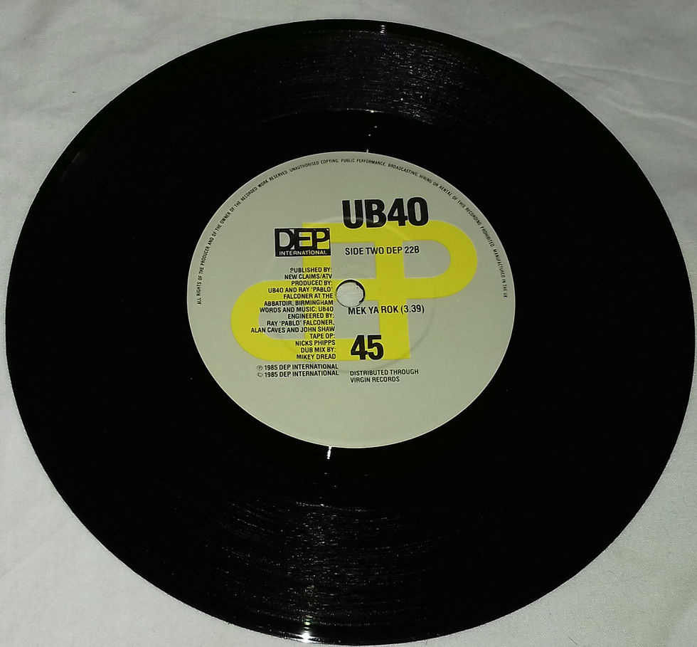 Miniatura: UB40 - Don't Break My Heart (7", Single, Glo) (DEP International)