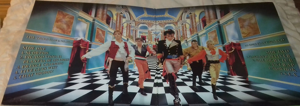 Miniatyrbild: Adam And The Ants - Prince Charming (LP, Album, Yel) (CBS, CBS)
