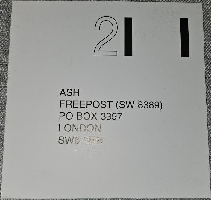 Thumbnail: Ash - A Life Less Ordinary (7", Single, Blu) (Infectious Records, Home Grown)