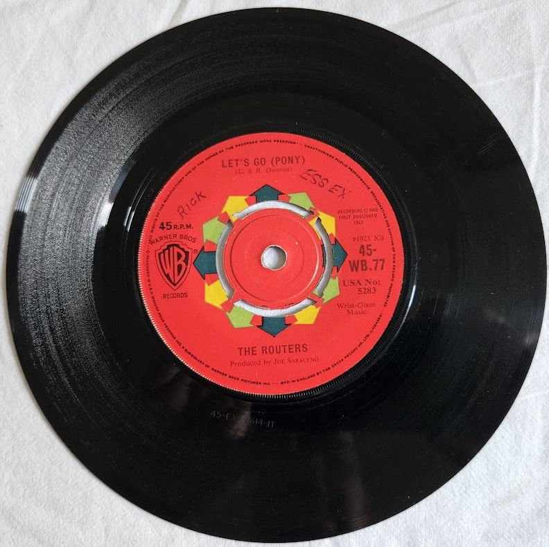 The Routers - Let's Go (Pony) (7", Single) (Warner Bros. Records)