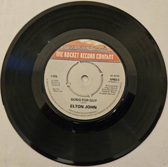 Miniature : Elton John - Song For Guy (7", Single, Pap) (The Rocket Record Company)