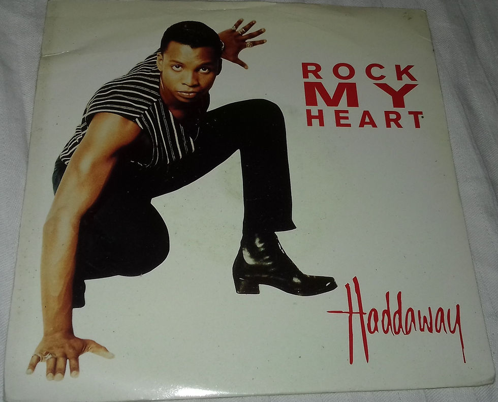 Haddaway - Rock My Heart (7") (Logic Records, Logic Records)
