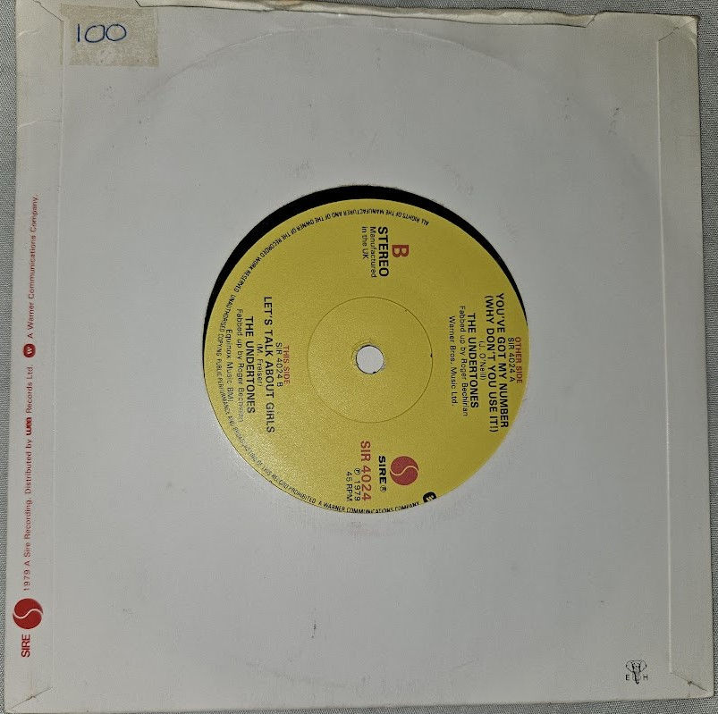 Thumbnail: The Undertones - You've Got My Number < Why Don't You Use It! > (7", Single, WEA