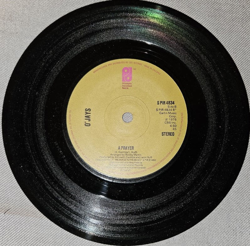 Miniaturbild: O'Jays* - Darlin' Darlin' Baby (Sweet, Tender, Love) (7", Single, Sol) (Philadel