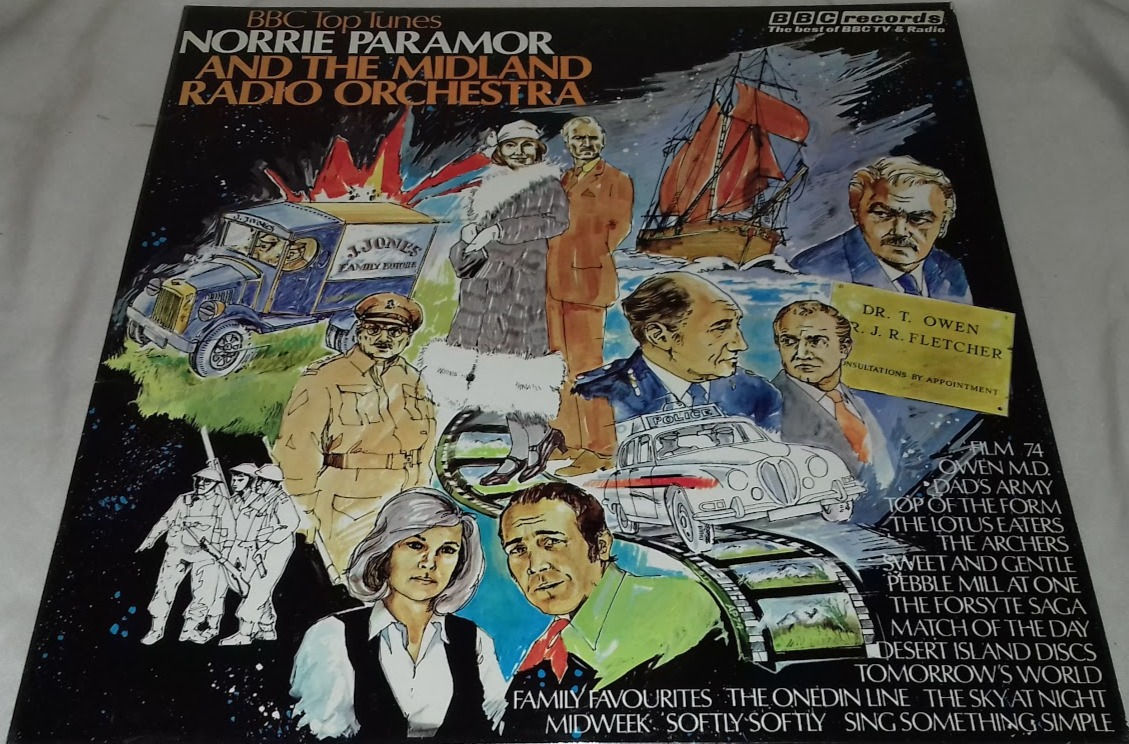 Norrie Paramor And The The Midland Radio Orchestra - BBC Top Tunes (LP) (BBC Rec