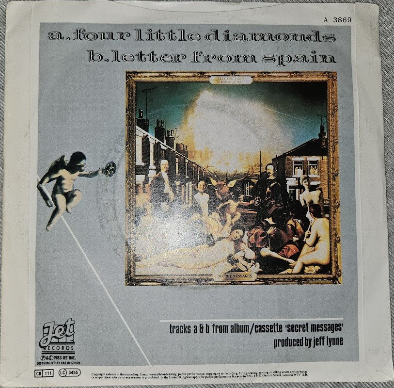 Thumbnail: ELO* - Four Little Diamonds (7", Single) (Jet Records)