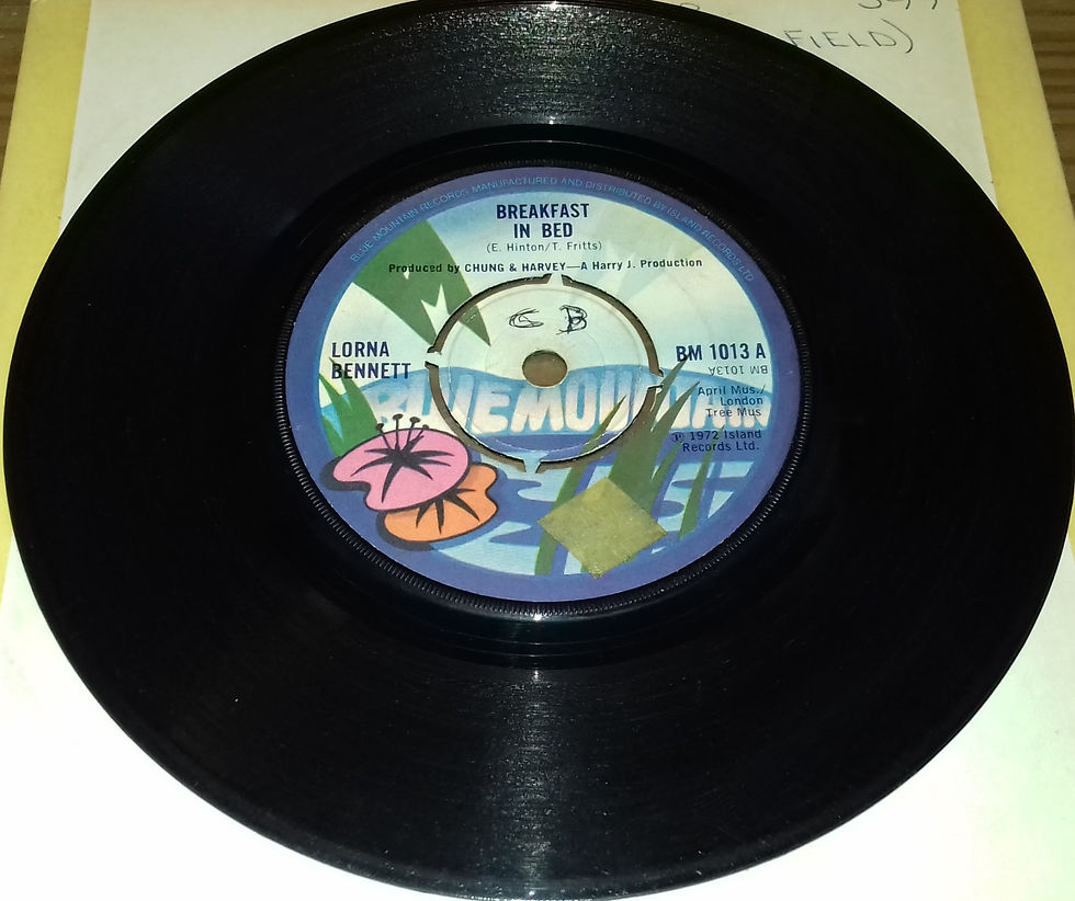 Lorna Bennett - Breakfast In Bed (7") (Blue Mountain)