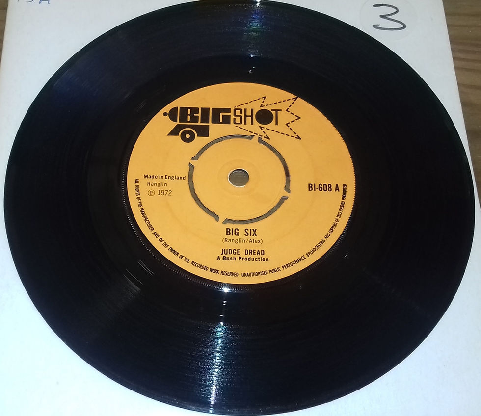 Judge Dread - Big Six (7", Single, 4-P) (Big Shot)