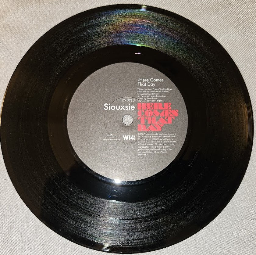 Miniatura: Siouxsie* - Here Comes That Day (7", Single) (W14 Music)
