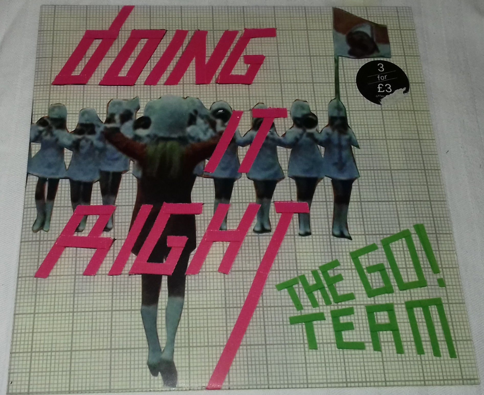 The Go! Team - Doing It Right (7", Single) (Memphis Industries)
