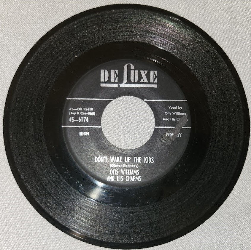 Otis Williams And His Charms* - Don't Wake Up The Kids (7") (Deluxe (2))