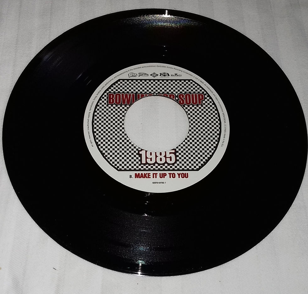 תמונה ממוזערת: Bowling For Soup - 1985 (7", Single) (Zomba Label Group, Silvertone Records, Fe