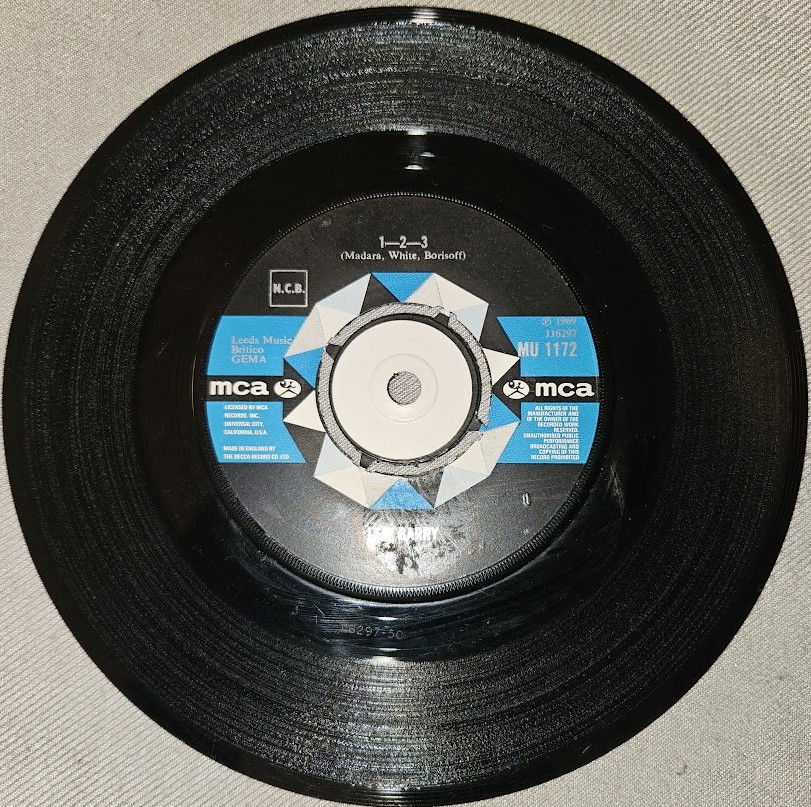 Len Barry - 1-2-3 / You Baby (7", Single, RE) (MCA Records)