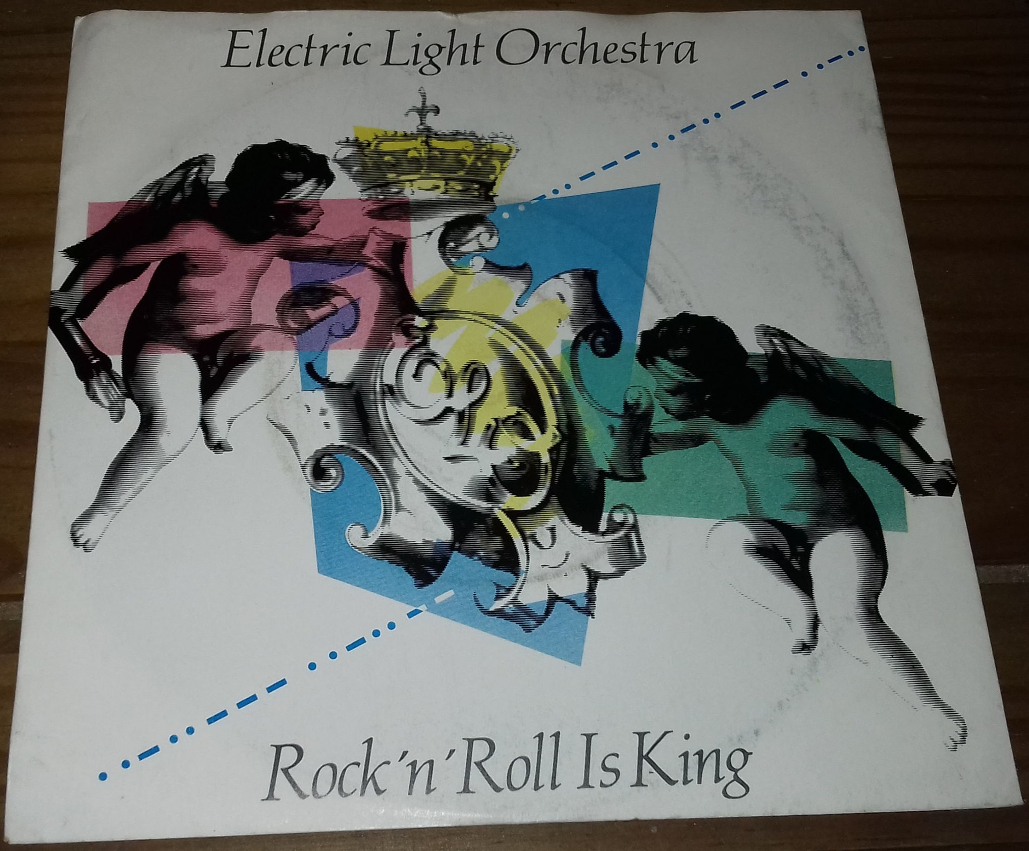 Electric Light Orchestra - Rock 'n' Roll Is King (7", Single, Sil) (Jet Records,